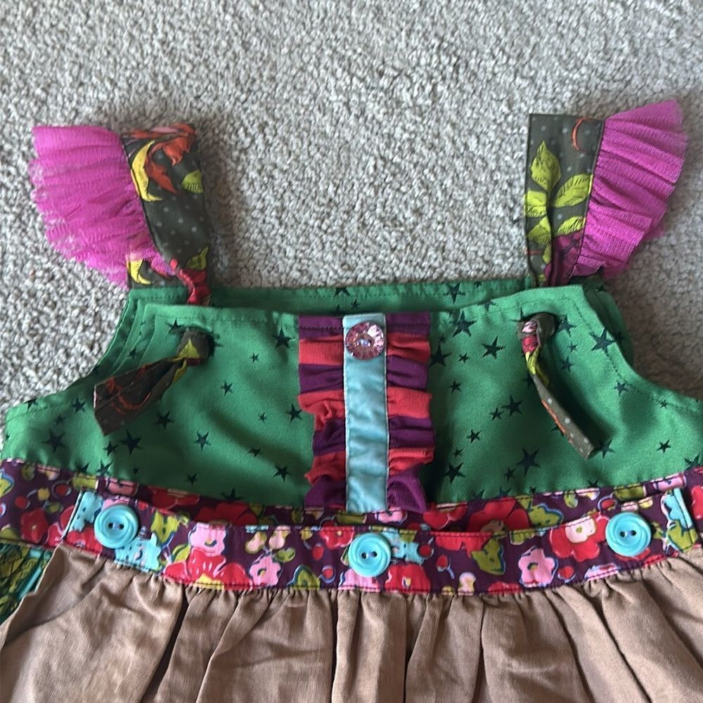 Matilda Jane Paint by Numbers Sledding Apron Dress! - Picture 7 of 16
